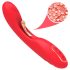 Bestoy - Vibrador ponto G com língua (vermelho)
