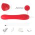 Bestoy - Vibrador ponto G com língua (vermelho)