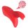 Bestoy - vibrador de dedo recarregável (vermelho)