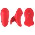 Bestoy - vibrador de dedo recarregável (vermelho)