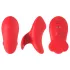 Bestoy - vibrador de dedo recarregável - vermelho