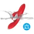 Bestoy - vibrador ponto G e clitóris - silicone vermelho