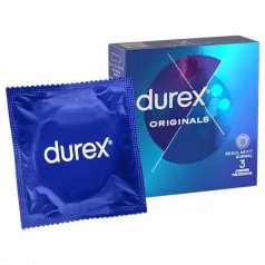 Durex Originals - preservativo - látex - 3 unidades