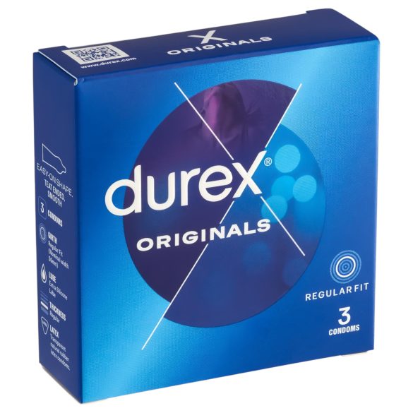 Durex Originais Clássico - Preservativos (3 unid.)