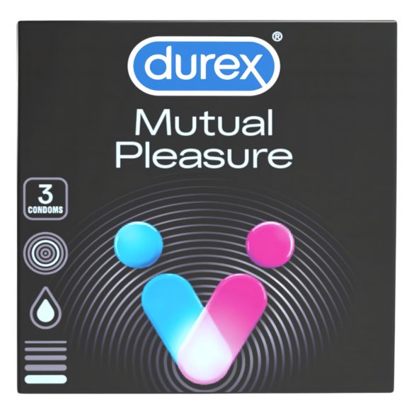 Durex Mutual Pleasure - Preservativos (3 unidades)