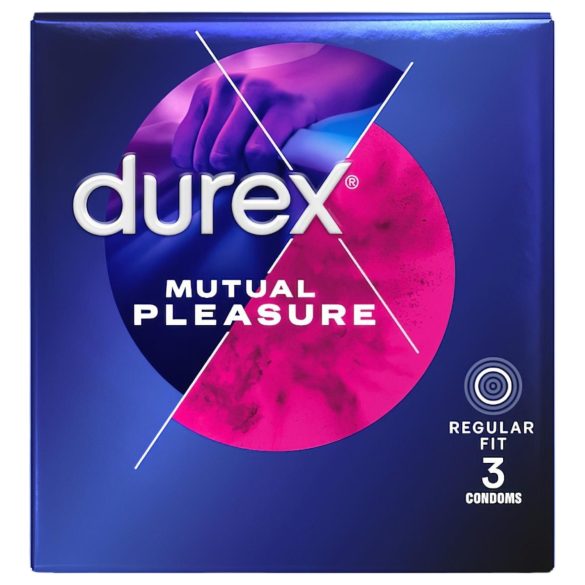 Durex Prazer Mútuo - Preservativo (3 unidades)
