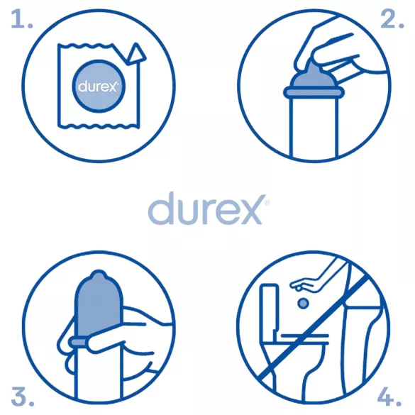 Durex Mutual Pleasure - preservativo retardador (3 unid.)