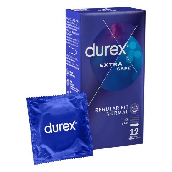 Durex Extra Safe - Preservativos Seguros (12 unidades)