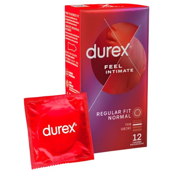 Durex Feel Intimate - Preservativos Ultrafinos (12 unidades)