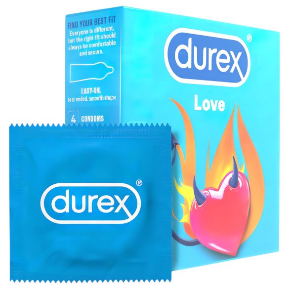 Preservativo Durex Love - Easy-on (4 unid.)