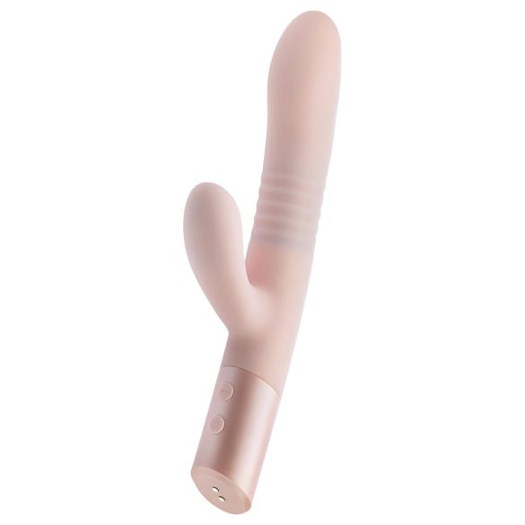 Blush Fraya – Vibrador com Estimulador de Clitóris e Movimento de Empurrar (Rosa)