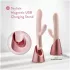 Blush Fraya - vibrador com estímulo clitoriano e movimento - silicone rosa