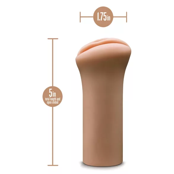 Enlust Molly - masturbador masculino com imagens realistas - cor escura natural