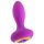 Oh My Gem – Plug Anal Vibratório com Pedra (Roxo)