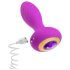 Oh My Gem – Plug Anal Vibratório com Pedra (Roxo)