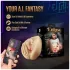 Enlust Selena - vagina artificial vibratória com imagens de IA (cor natural)