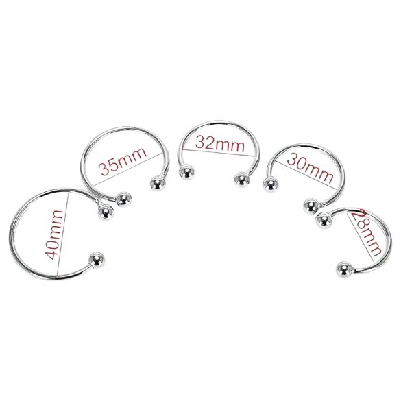 Anel de metal inox para ejaculação retardada (28mm)