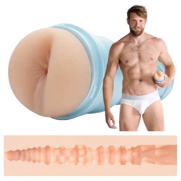 Fleshjack Colby Keller - masturbador realístico ânus masculino - cor natural