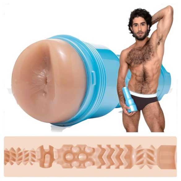 Fleshjack Diego Sans - masturbador realístico ânus masculino - cor natural