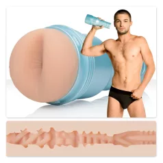   Fleshjack Johnny Rapid Man - masturbador masculino realístico ânus - cor natural