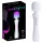 Paradise Illumination - vibrador tipo varinha de massagem luminoso (branco)