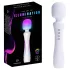 Paradise Illumination - vibrador tipo varinha de massagem luminoso (branco)