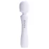 Paradise Illumination - vibrador tipo varinha de massagem luminoso (branco)