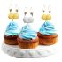 Conjunto Velas Peitinho Glittaretti (3 unid.)