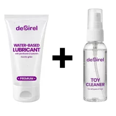 Desirel gel de limpeza e lubrificante (2 × 50 ml)