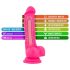 Blush Neo – Dildo com ventosa 19cm (rosa)