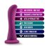 Temptasia Bellatrix - Dildo c/ ventosa (roxo)