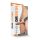 Doutor Pele 6,5 - Dildo Oco com Alça 15cm (Natural)