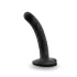 Temptasia Twist Small - dildo com ventosa torcida - silicone preto