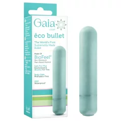   Gaia Eco M - vibrador em forma de bastão ecológico (turquesa) - médio