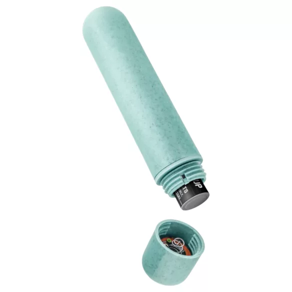 Gaia Eco M - vibrador em forma de bastão ecológico (turquesa) - médio
