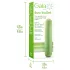 Gaia Eco M - vibrador ecológico médio - verde