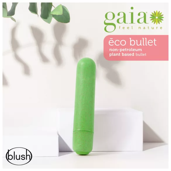 Gaia Eco M - vibrador ecológico médio - verde