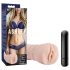 M for Men Ashley - vagina vibrante (natural)