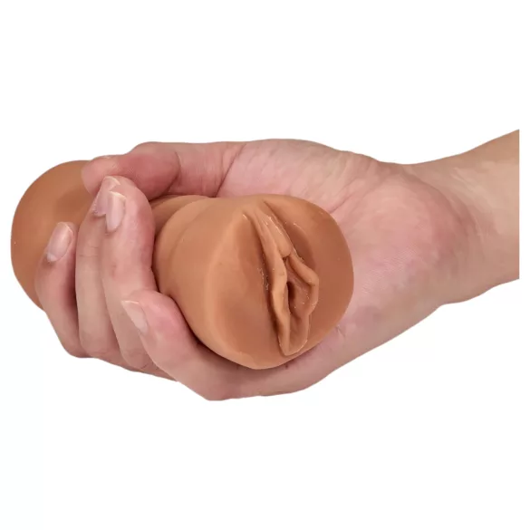 M For Men Sofia - masturbador vagina realística vibratória - cor natural