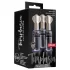 Blush Temptasia - conjunto de sugadores de clitóris e mamilos (transparente)