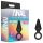Aventuras Anais Platina S - Plug Anal (preto) - pequeno