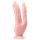 Dr. Skin 8 - Duplo Dildo com Ventosa (Natural)