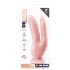 Dr. Skin 8 - Duplo Dildo com Ventosa (Natural)