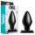 Anal Adventures XL - plug anal extra grande (preto)