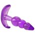 B Yours - plug anal com bolas (roxo)