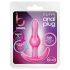 B Yours - plug anal - silicone rosa