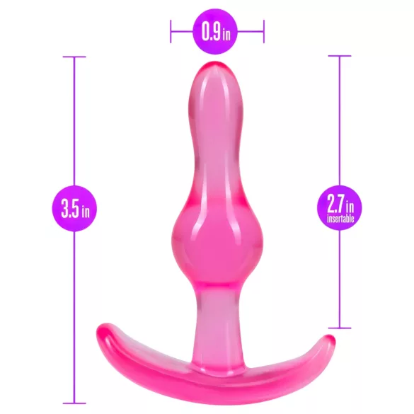 B Yours - plug anal - silicone rosa