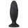 Foguete Platina - Grande Plug Anal Preto