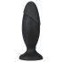 Foguete Platina - Grande Plug Anal Preto