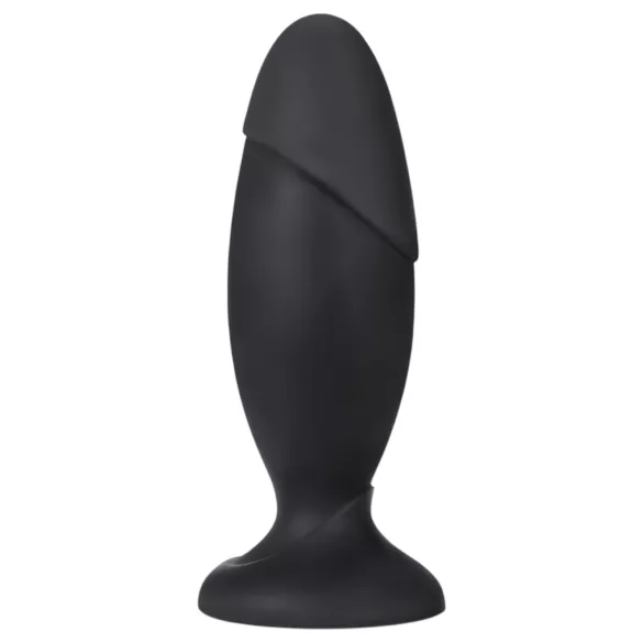 Anal Adventures Platinum Rocket - plug anal grande - silicone preto